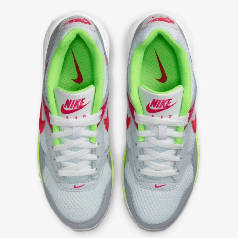 Size 7 - Nike Air Max Correlate White Fireberry‎ Lime Green W